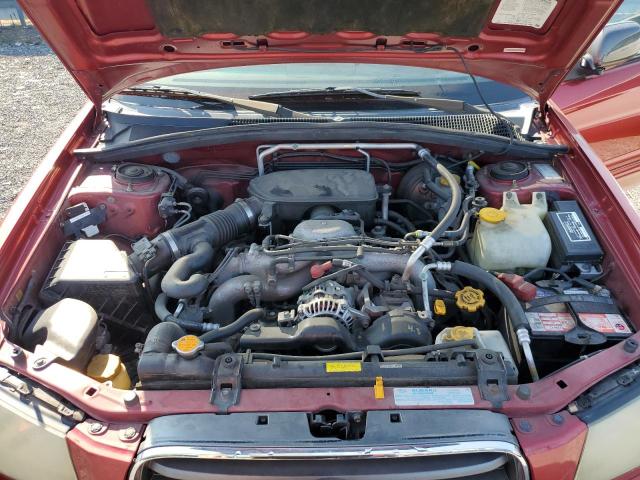JF1SG65665H712208 - 2005 SUBARU FORESTER 2.5XS წითელი ფოტო 12