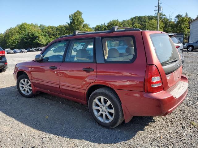 JF1SG65665H712208 - 2005 SUBARU FORESTER 2.5XS წითელი ფოტო 2
