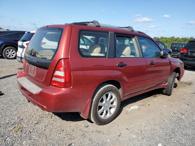 JF1SG65665H712208 - 2005 SUBARU FORESTER 2.5XS წითელი ფოტო 3