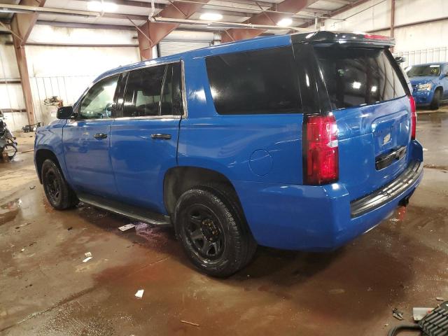 1GNSKDECXJR316992 - 2018 CHEVROLET TAHOE POLICE BLUE photo 2