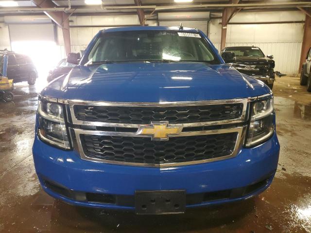 1GNSKDECXJR316992 - 2018 CHEVROLET TAHOE POLICE BLUE photo 5