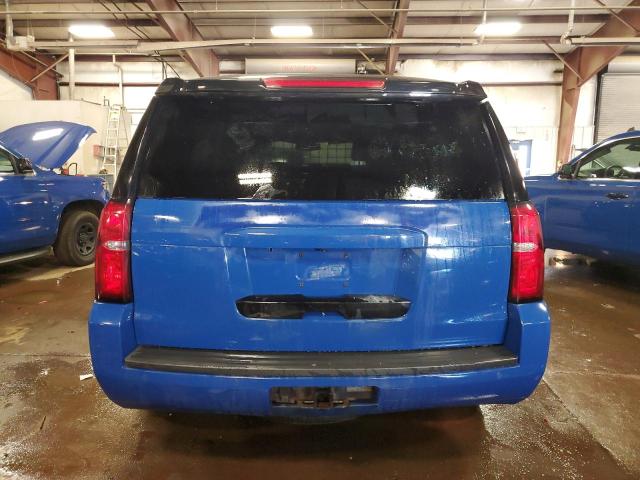 1GNSKDECXJR316992 - 2018 CHEVROLET TAHOE POLICE BLUE photo 6
