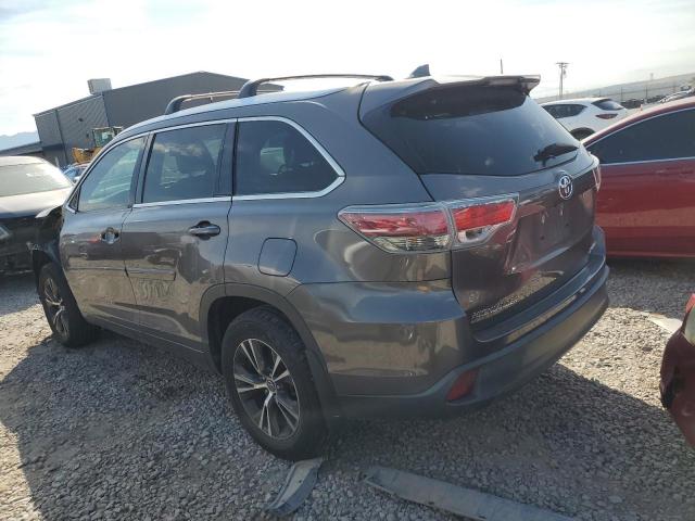 5TDJKRFH5GS325556 - 2016 TOYOTA HIGHLANDER XLE Boz foto 2