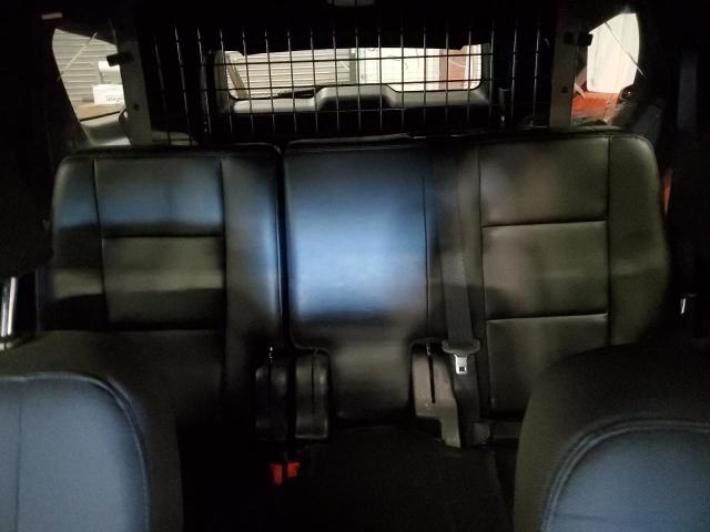 1FM5K8AT6JGB69094 - 2018 FORD EXPLORER POLICE INTERCEPTOR BLUE photo 10