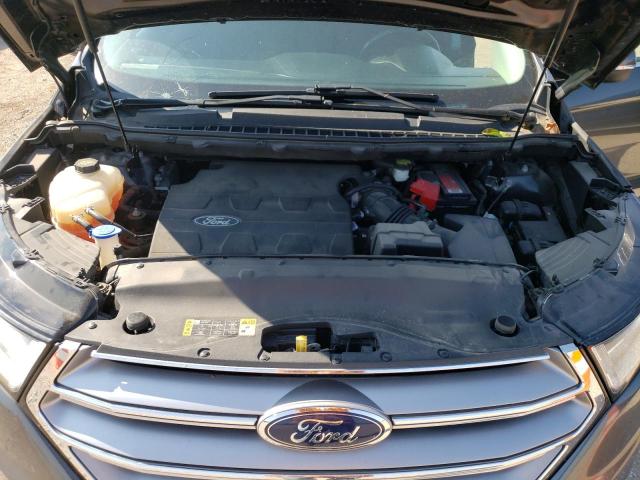 2FMTK4J86FBB93163 - 2015 FORD EDGE SEL GRAY photo 12