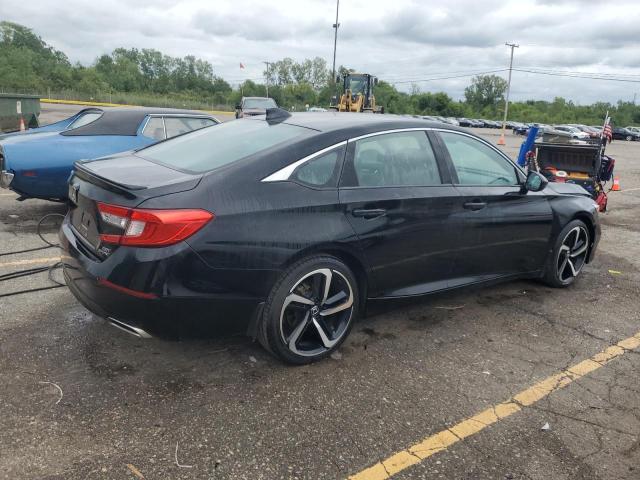 1HGCV2F34KA029933 - 2019 HONDA ACCORD SPORT Negro foto 3