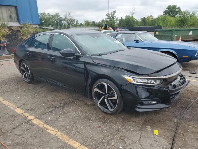 1HGCV2F34KA029933 - 2019 HONDA ACCORD SPORT Negro foto 4