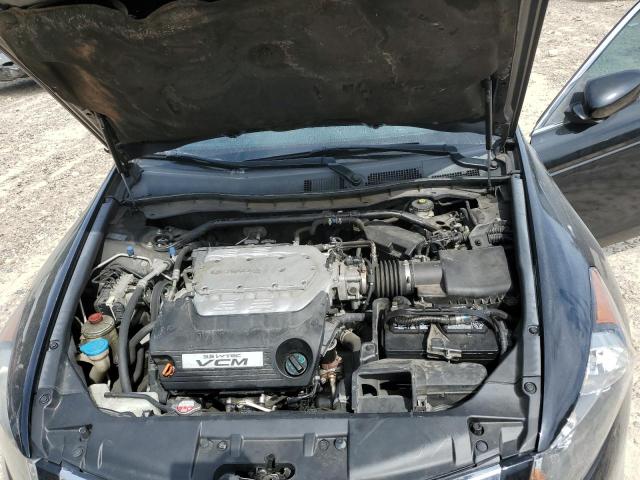 1HGCP36838A082174 - 2008 HONDA ACCORD EXL BLACK photo 11