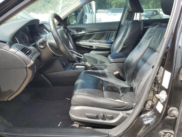 1HGCP36838A082174 - 2008 HONDA ACCORD EXL BLACK photo 7