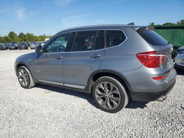 5UXWZ7C36H0V89659 - 2017 BMW X3 SDRIVE28I GRAY photo 2