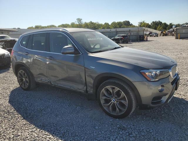 5UXWZ7C36H0V89659 - 2017 BMW X3 SDRIVE28I GRAY photo 4