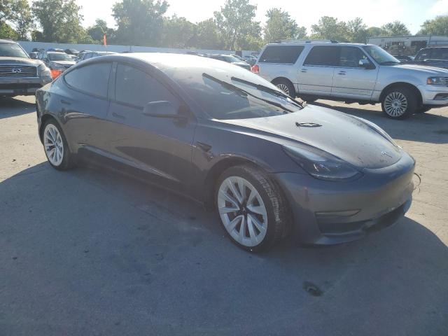 5YJ3E1EA1NF144090 - 2022 TESLA MODEL 3 გრაფიტი ფოტო 4