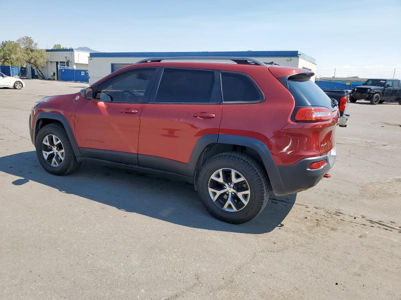 1C4PJMBSXGW153011 - 2016 JEEP CHEROKEE TRAILHAWK BURGUNDY photo 2
