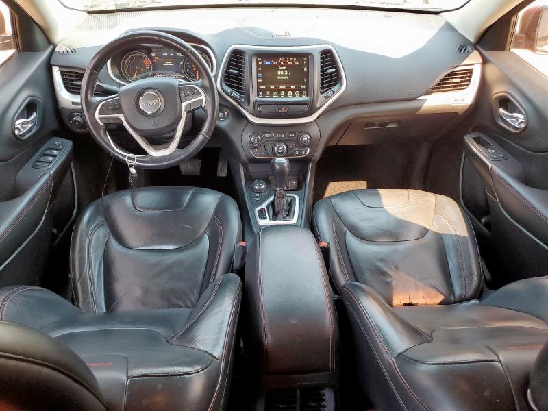 1C4PJMBSXGW153011 - 2016 JEEP CHEROKEE TRAILHAWK BURGUNDY photo 8