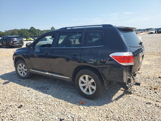 5TDZK3EH3CS065752 - 2012 TOYOTA HIGHLANDER BASE Чорний фото 2