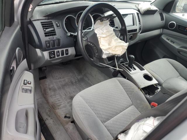 5TETU4GN3AZ730254 - 2010 TOYOTA TACOMA PRERUNNER ACCESS CAB SILVER photo 8