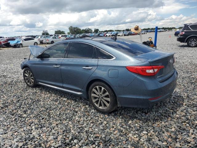 5NPE34AFXGH393560 - 2016 HYUNDAI SONATA SPORT BLUE photo 2