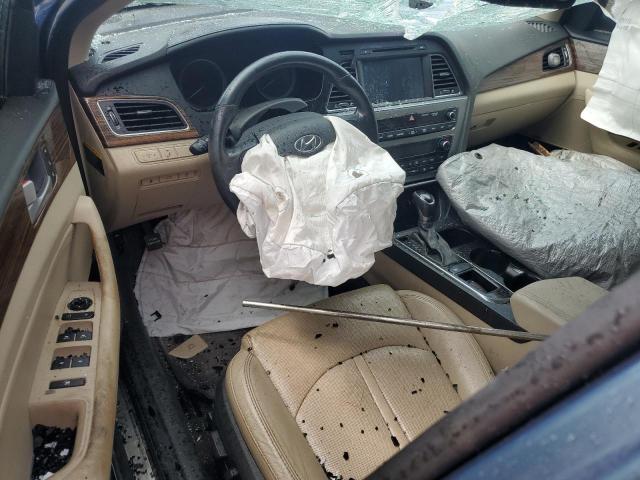 5NPE34AFXGH393560 - 2016 HYUNDAI SONATA SPORT BLUE photo 8