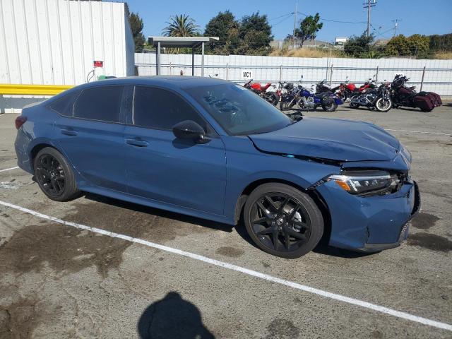 2HGFE4F85SH344925 - 2025 HONDA CIVIC SPORT BLUE photo 4