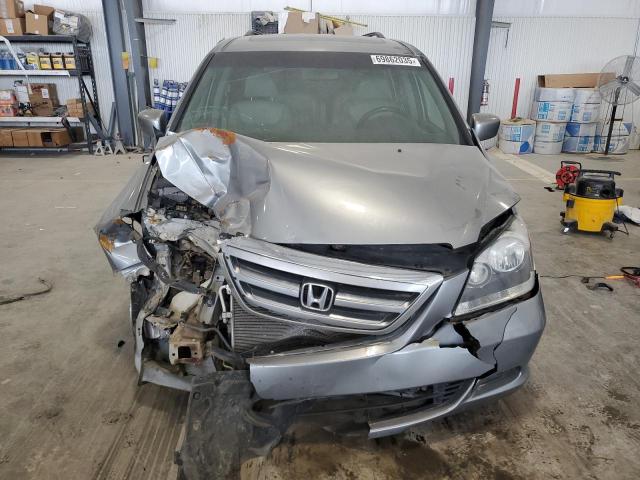 5FNRL38697B028657 - 2007 HONDA ODYSSEY EXL GRAY photo 5
