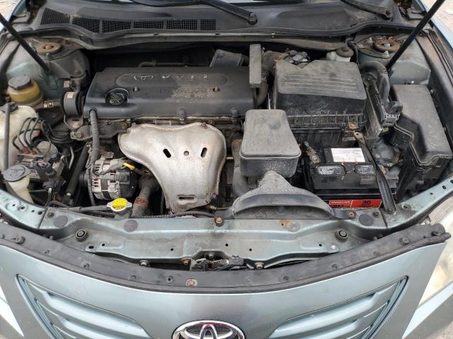 4T1BE46K07U595540 - 2007 TOYOTA CAMRY CE TURQUOISE photo 11