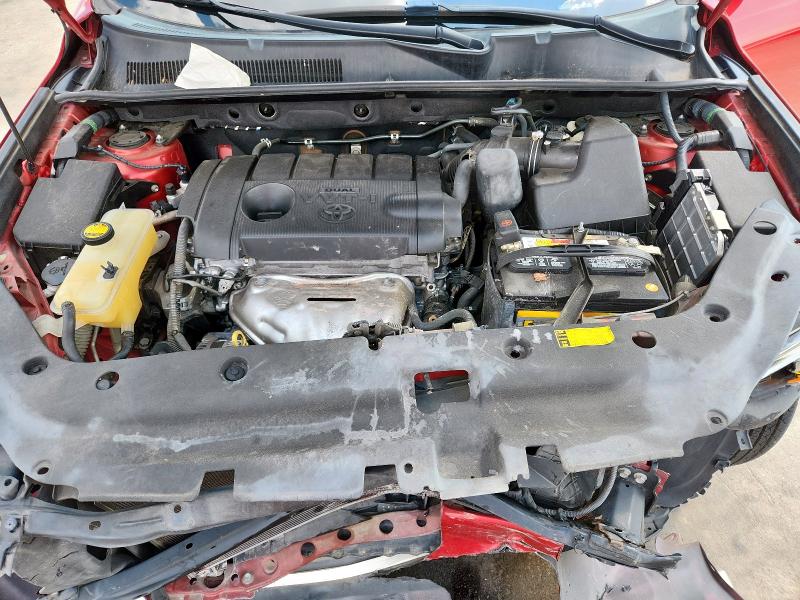 2T3ZF4DV6CW143943 - 2012 TOYOTA RAV4 RED photo 11