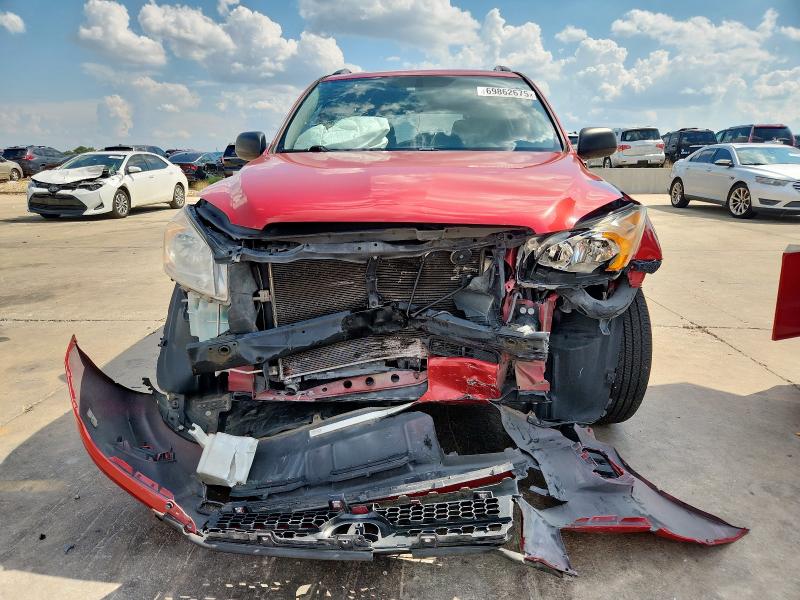 2T3ZF4DV6CW143943 - 2012 TOYOTA RAV4 RED photo 5