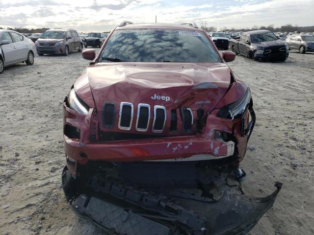 1C4PJLCB9FW589792 - 2015 JEEP CHEROKEE LATITUDE MAROON photo 5