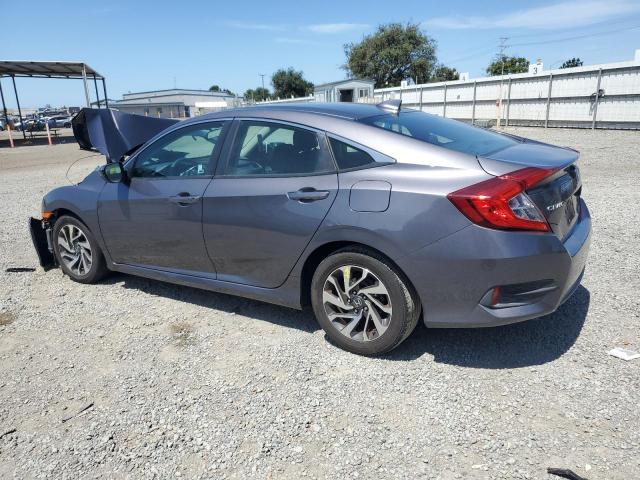 2HGFC2F78HH540240 - 2017 HONDA CIVIC EX GRAY photo 2