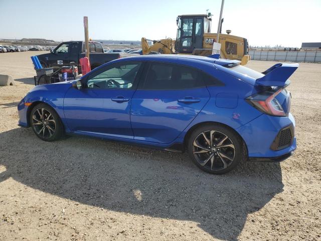 SHHFK7G40JU308048 - 2018 HONDA CIVIC SPORT 蓝色 照片 2