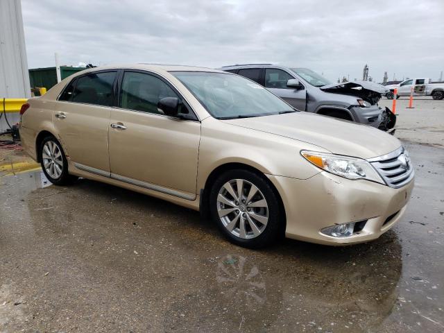 4T1BK3DB1BU411348 - 2011 TOYOTA AVALON BASE 金色 照片 4