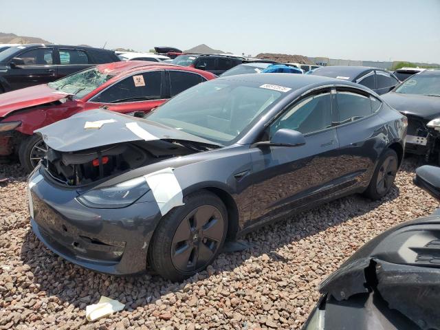5YJ3E1EB4PF631005 - 2023 TESLA MODEL 3 Сұр фото 2