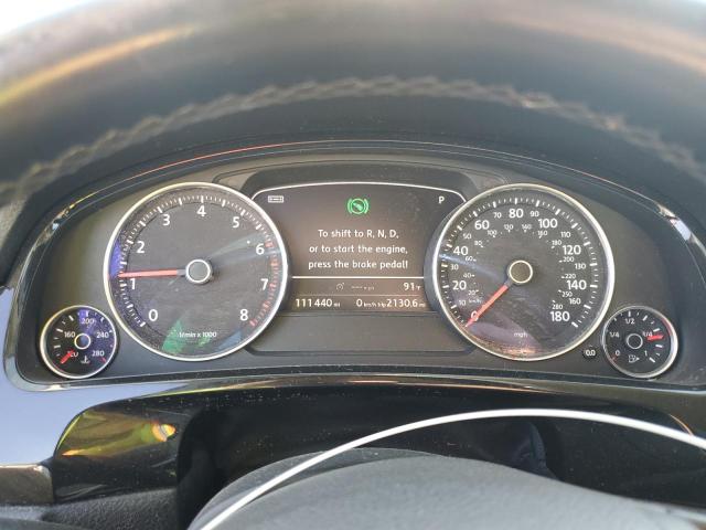 WVGEF9BP8CD009461 - 2012 VOLKSWAGEN TOUAREG V6 银色 照片 9