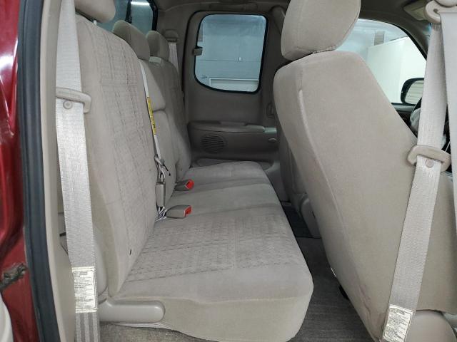 5TBBT44135S471339 - 2005 TOYOTA TUNDRA ACCESS CAB SR5 BURGUNDY photo 10