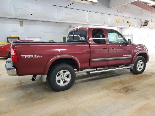 5TBBT44135S471339 - 2005 TOYOTA TUNDRA ACCESS CAB SR5 BURGUNDY photo 3