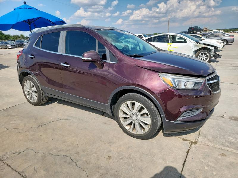 KL4CJASB3JB541994 - 2018 BUICK ENCORE PREFERRED 勃艮第红 照片 4