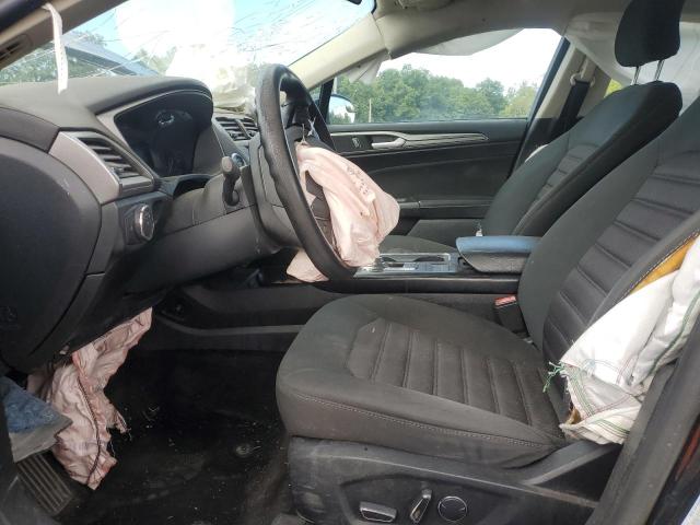 3FA6P0H78JR125598 - 2018 FORD FUSION SE Чорний фото 7