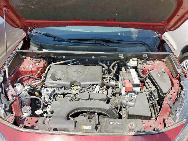 JTMH1RFV0MD068742 - 2021 TOYOTA RAV4 LE RED photo 12