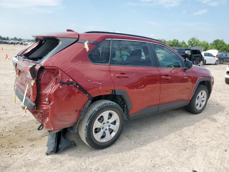 JTMH1RFV0MD068742 - 2021 TOYOTA RAV4 LE RED photo 3