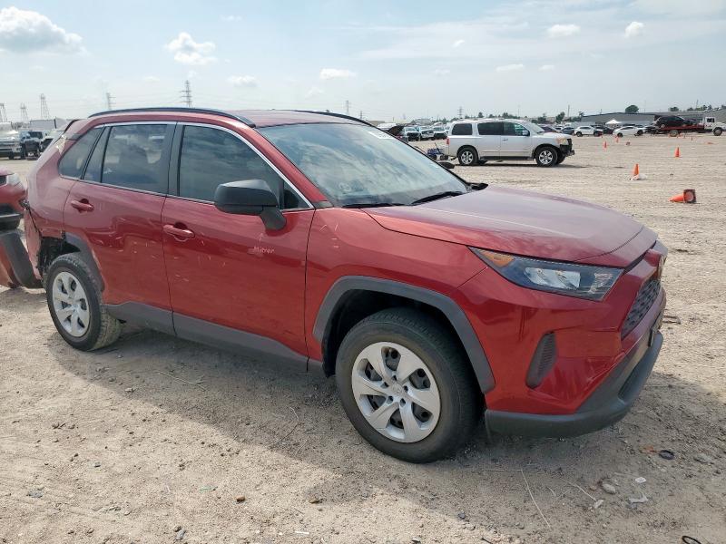 JTMH1RFV0MD068742 - 2021 TOYOTA RAV4 LE RED photo 4