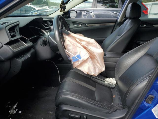 19XFC1F77LE216211 - 2020 HONDA CIVIC EXL BLUE photo 7