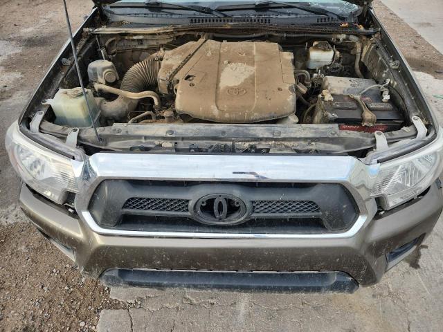 3TMLU4EN0DM117092 - 2013 TOYOTA TACOMA DOUBLE CAB ნაცრისფერი ფოტო 11