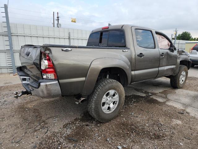 3TMLU4EN0DM117092 - 2013 TOYOTA TACOMA DOUBLE CAB ნაცრისფერი ფოტო 3