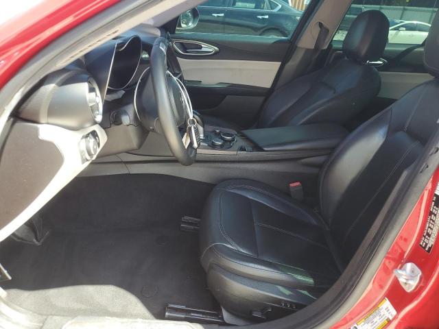 ZARFAMBN1K7608746 - 2019 ALFA ROMEO GIULIA TI Czerwony zdjęcie 7