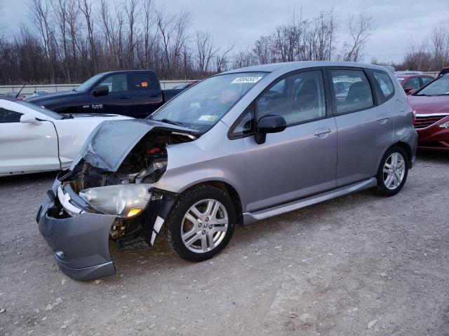 JHMGD37668S037969 - 2008 HONDA FIT SPORT SILVER photo 1