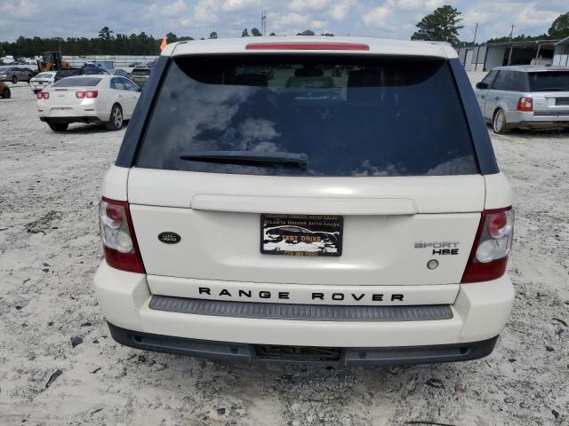 SALSK25479A206586 - 2009 LAND ROVER RANGE ROVE HSE WHITE photo 6