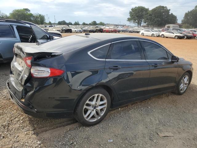 3FA6P0HD4ER382673 - 2014 FORD FUSION SE BLACK photo 3