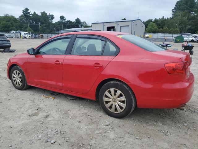3VW2K7AJ7DM354228 - 2013 VOLKSWAGEN JETTA BASE أحمر صورة 2