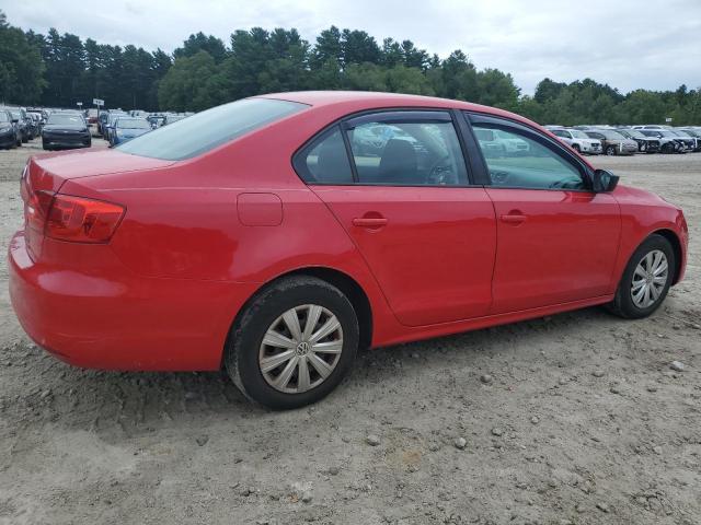 3VW2K7AJ7DM354228 - 2013 VOLKSWAGEN JETTA BASE أحمر صورة 3