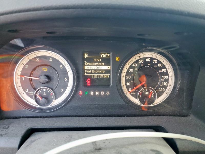 1C6RR6GT7FS692018 - 2015 RAM 1500 SLT SILVER photo 9